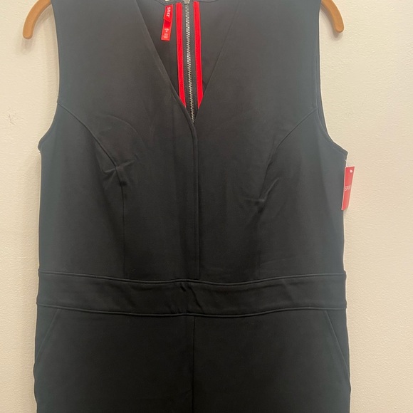 NWT SPANX Classic Black Sleeveless Jumpsuit - Picture 12 of 14